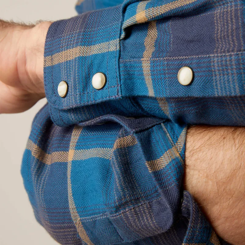 Ariat Men's Harland Retro Fit Shirt - Moon Howl-2